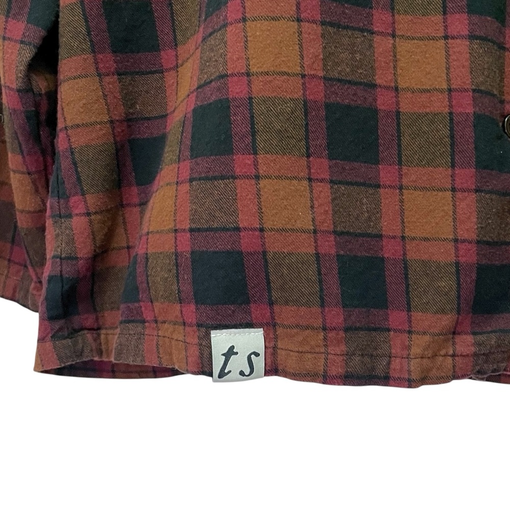 Taylor Swift Evermore Album Plaid Pajama Set I Almost Jumped In Flannel Sz Large - Picture 6 of 16